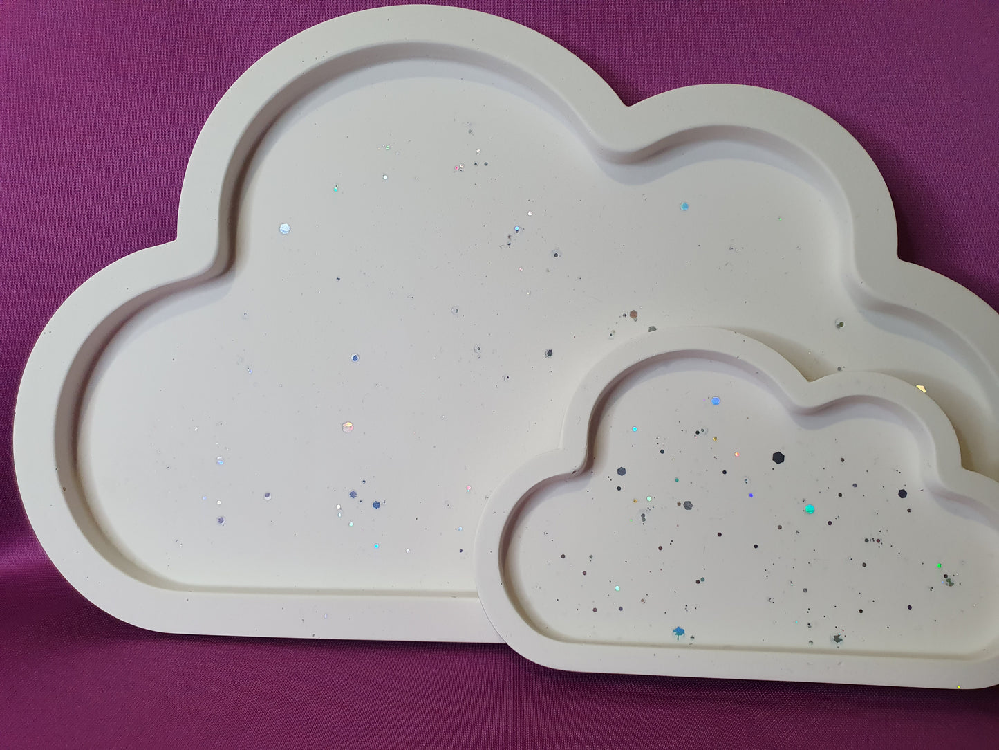 Zestar Jesmonite Large Cloud