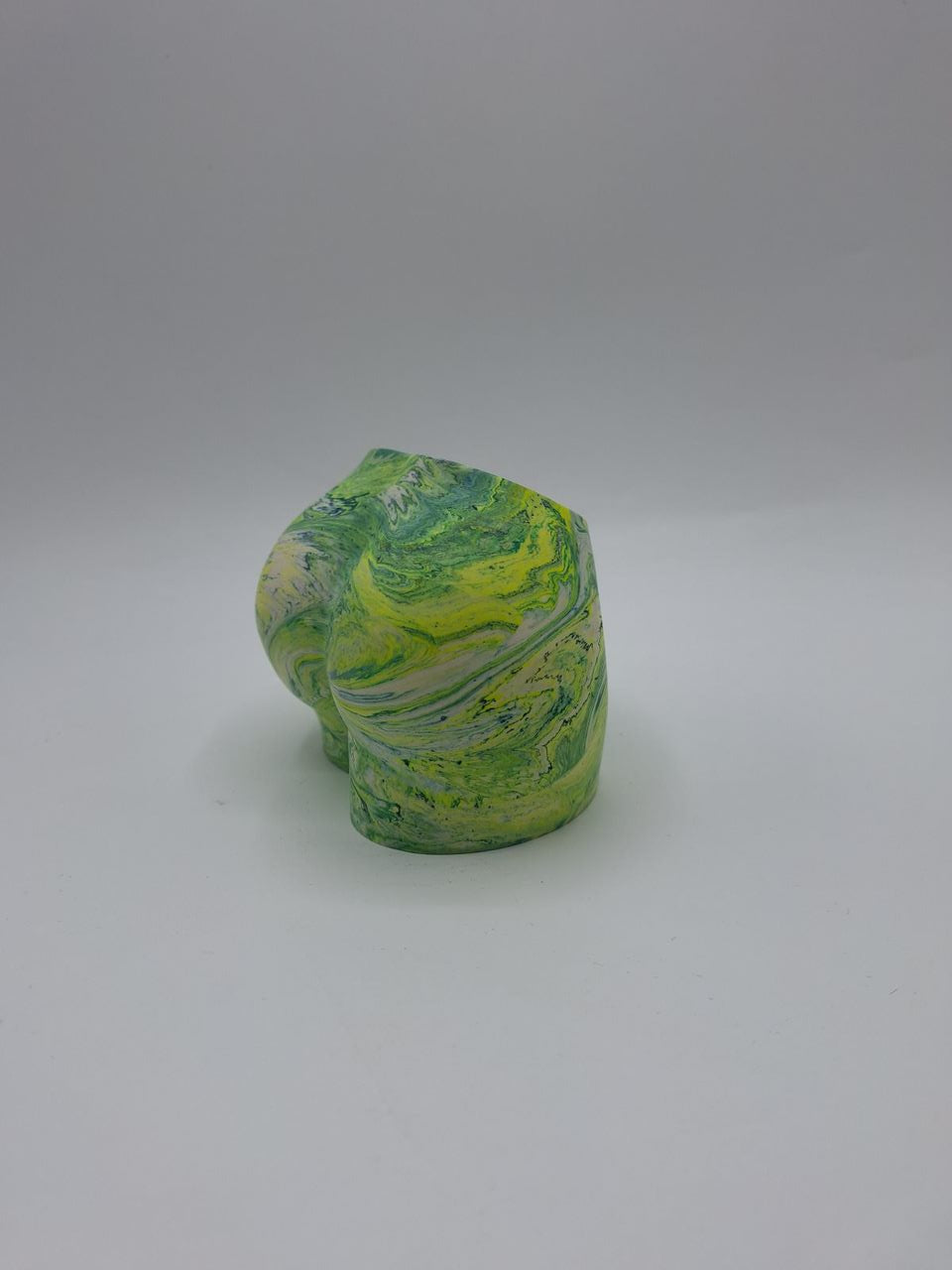 Creek Jesmonite Bum Pot Green Dreams