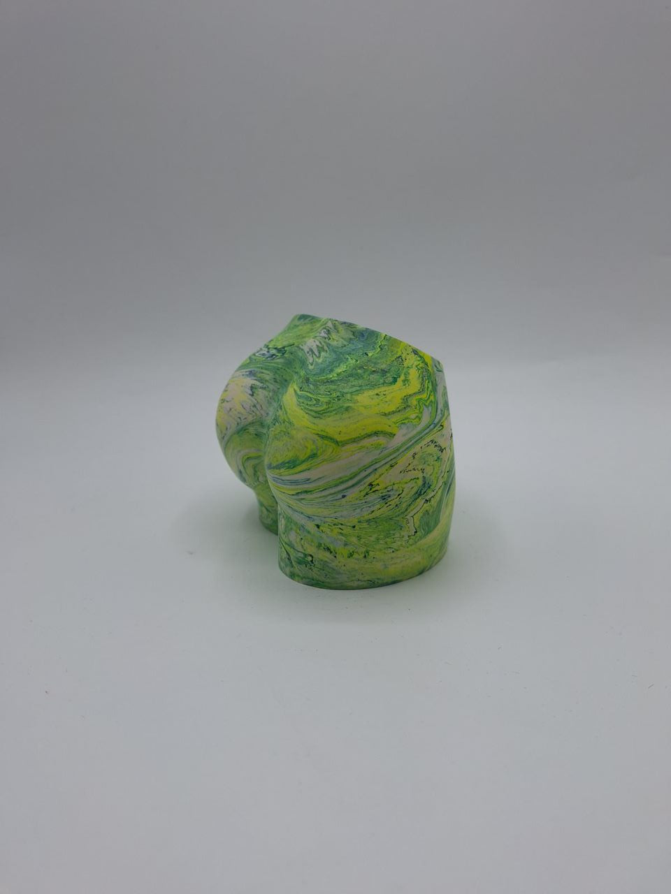 Creek Jesmonite Bum Pot Green Dreams