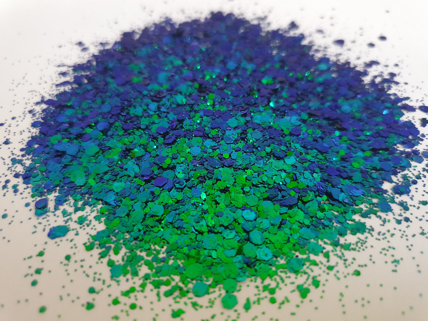 Peacock Chameleon Chunky Glitter