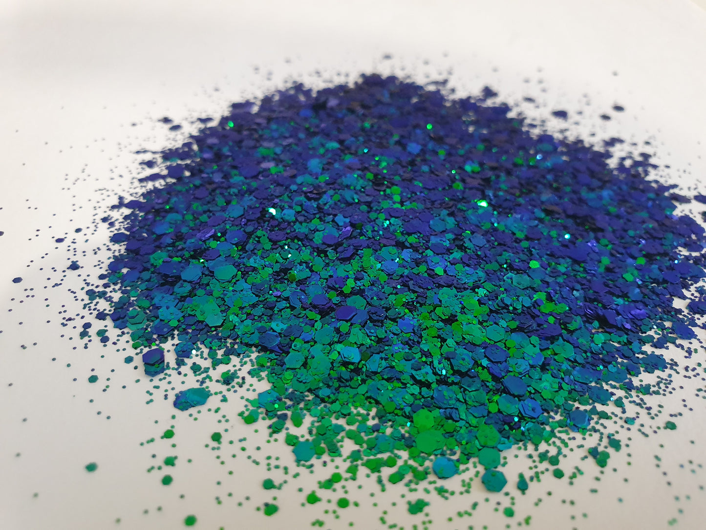 Peacock Chameleon Chunky Glitter