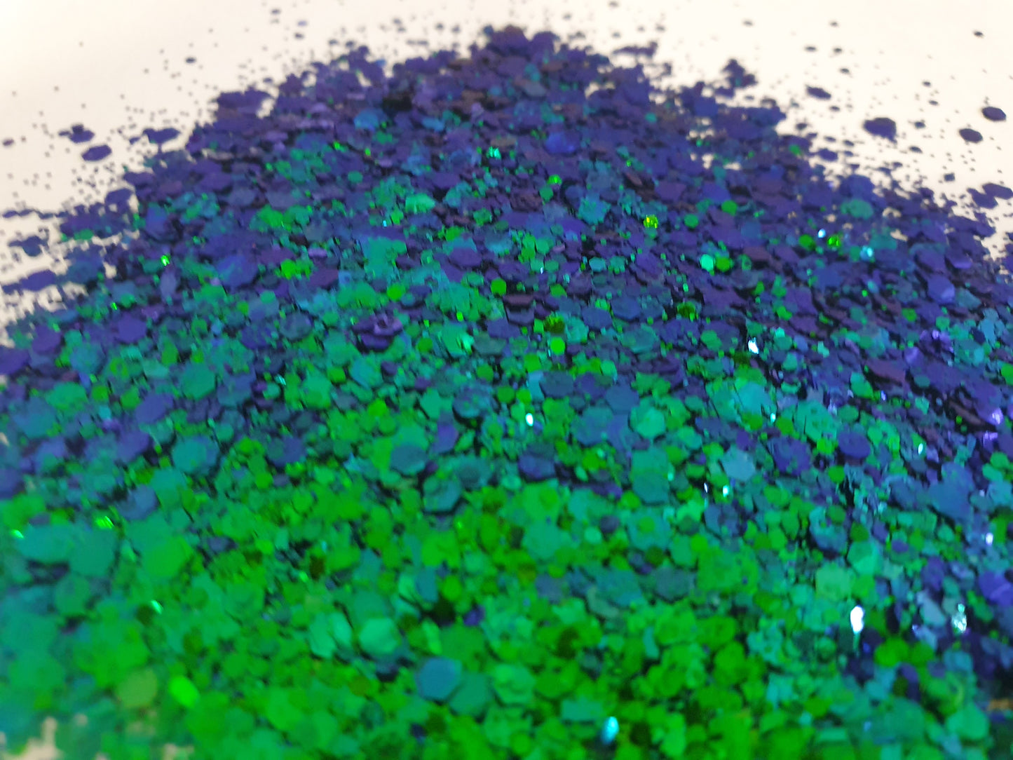 Peacock Chameleon Chunky Glitter