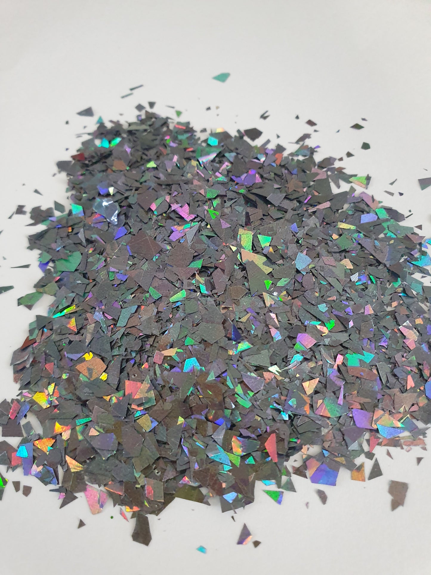 Carbon Holographic Mylar Flakes