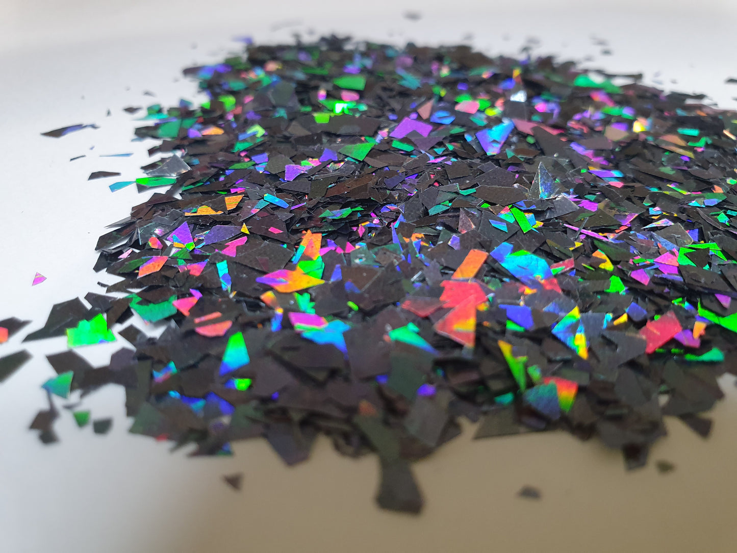 Carbon Holographic Mylar Flakes
