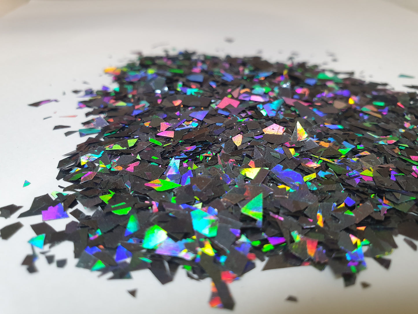 Carbon Holographic Mylar Flakes