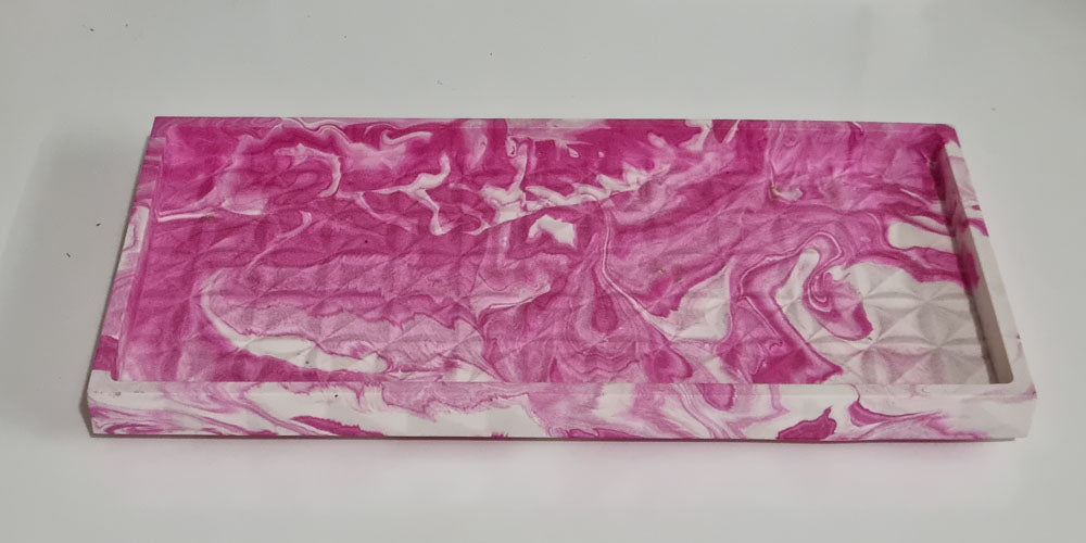 Ashmore Long Rectangular Jesmonite Tray