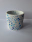 Jesmonite Blue Terrazzo Pen/Tooth brush/Make Up Brush Pot