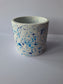 Jesmonite Blue Terrazzo Pen/Tooth brush/Make Up Brush Pot