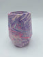 Spire Large Hexagon Jesmonite Trinket Pot in Psychedelic