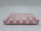 Triumph Jesmonite Angled Soap Dish in Pink Marble