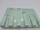 Triumph Jesmonite Angled Soap Dish in Green Marble