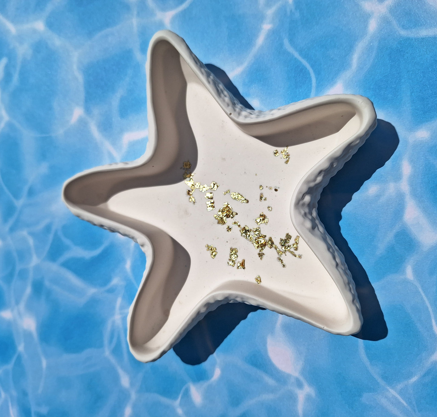 Eco Resin (Jesmonite)  Starfish Tray Craft Box