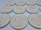 Handcrafted Jesmonite Astrology Coasters