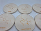 Handcrafted Jesmonite Astrology Coasters