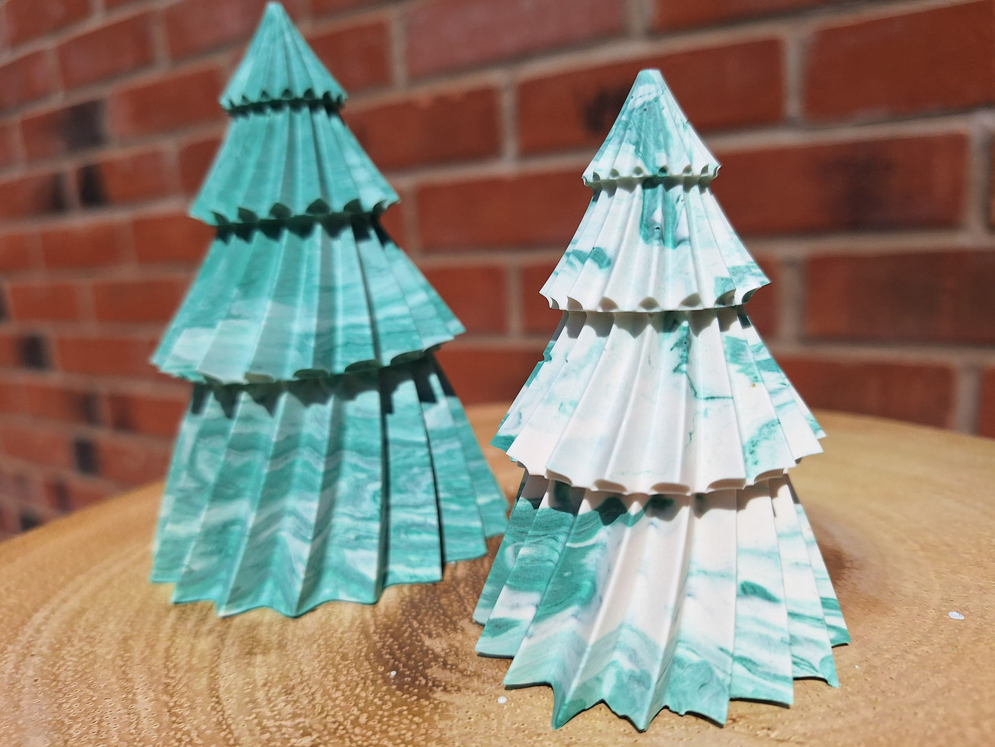 Evergreen Jesmonite Christmas Trees