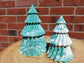 Evergreen Jesmonite Christmas Trees