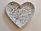 Advance Crushed Glass Jesmonite Heart