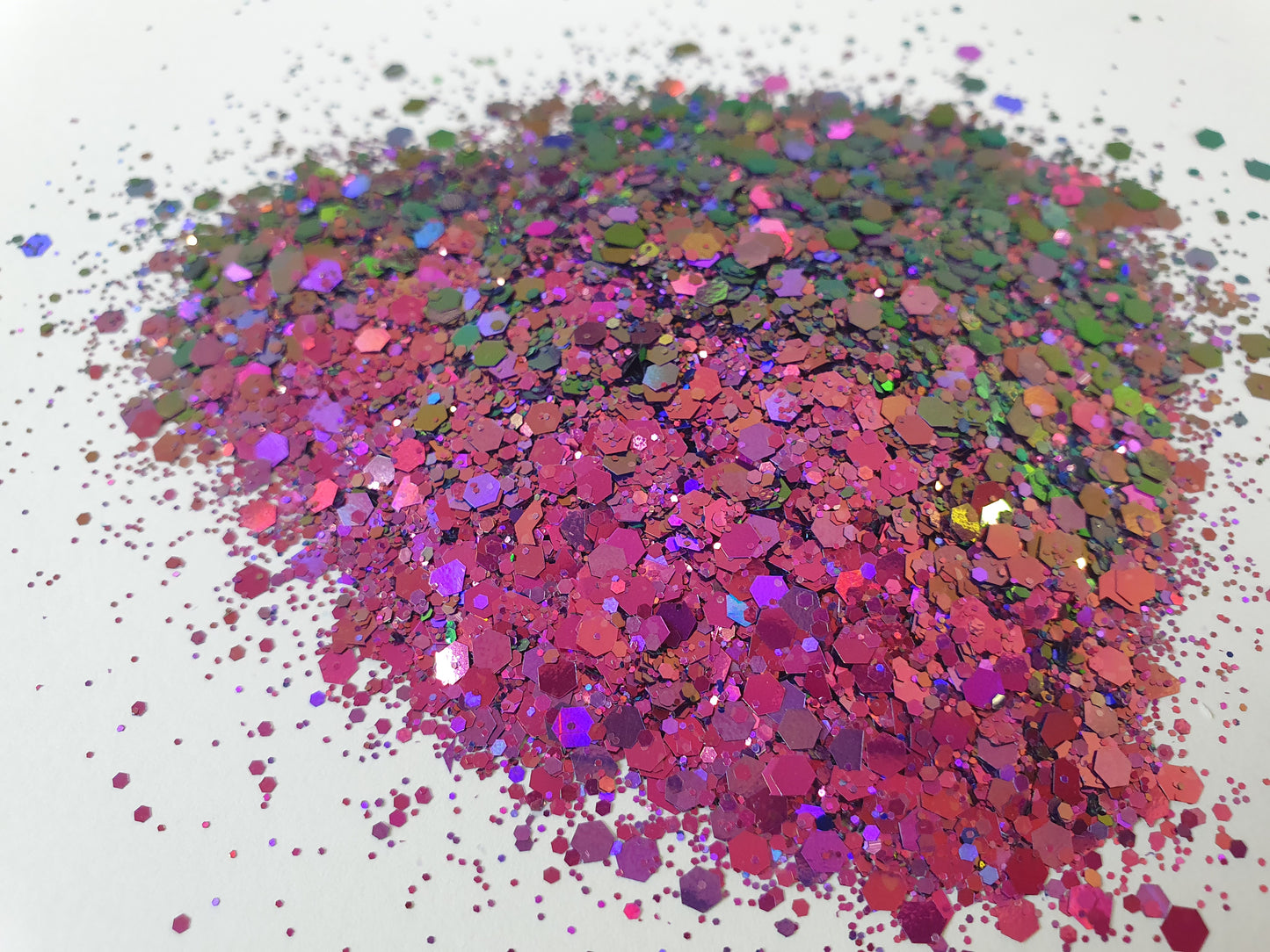 Pink Sunset Chameleon Chunky Glitter